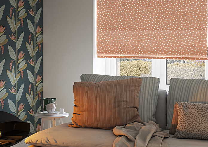 Confetti, Cinnabon - Twist&Fit Roman Blind - Image 5